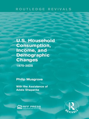 cover image of U.S. Household Consumption, Income, and Demographic Changes: 1975-2025